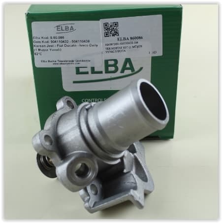 Termostat 82 C Fiat Ducato 06>14 Ducato 15> İveco Daily IV 06>11 Daily V 11>14 Daily VI 14>21 2.3D Mjet 2.3 JTD F1A