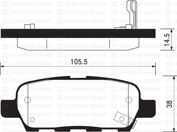 Arka Fren Balata Nissan X-Trail 2.0L QR20 T30 01-07