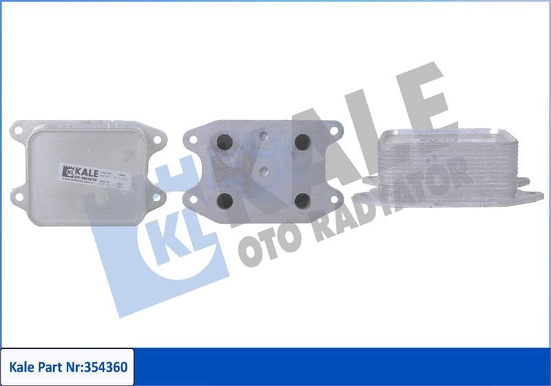 Yağ Soğutucusu VW-Skoda-Seat-Audi 13> GOLF7-Tiguan-A1-A3-Leon Chpa-Cjza-CJZB-Czca-CZCB 1.2 TSI-1.4 T Si