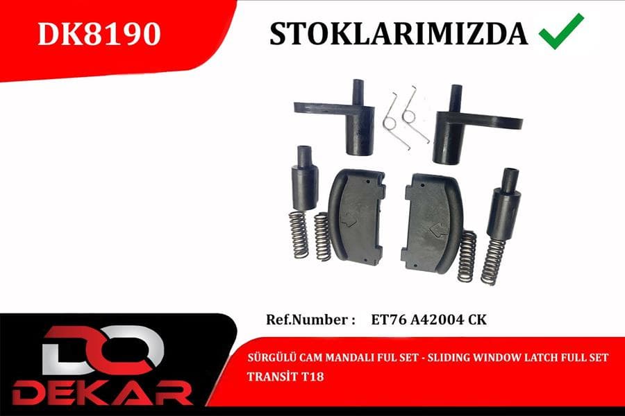 Surgulu Cam Mandali Full Set Ford Transit T18