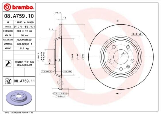Arka Fren Aynasi A4-A5 1.8-2.0 07 > A6 1.8-2.0 11 > A7 2.0-2.8 11 > Q5 2.0 09 > 986479382-DF4848