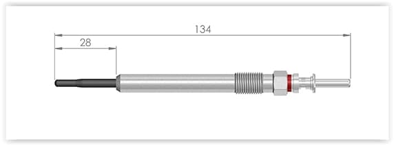 Kizdirma Bujisi BMW N47 B37 E90 E92 F10 F20 E70 E71 E72 F45 F46 F48 . Mini N47 R55 R56 R57 R58 R59 R 60 R61 / Toyota Avensis 1.6L 1WW WWT270 15-> / Verso 1.6L WAR20 14-18