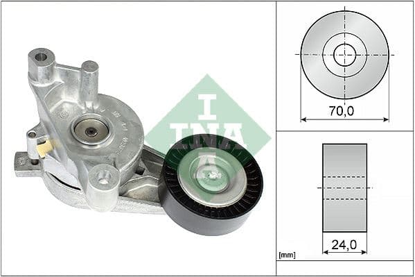 Alternatör Gergi Rulmanı V Gergi Kütüğü GOLF5-Passat-Caddy-A3 1.9 TDI-2.0 TDI BJB-BDJ-BKC-BKD