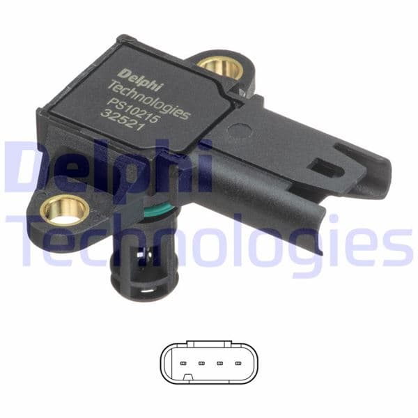 Basinc Sensörü BMW N54 N55 E82 E88 E90 E60 F10 F11 F18 F12 F13 F01 F02 F04 F25 E70 E71 E72 E89