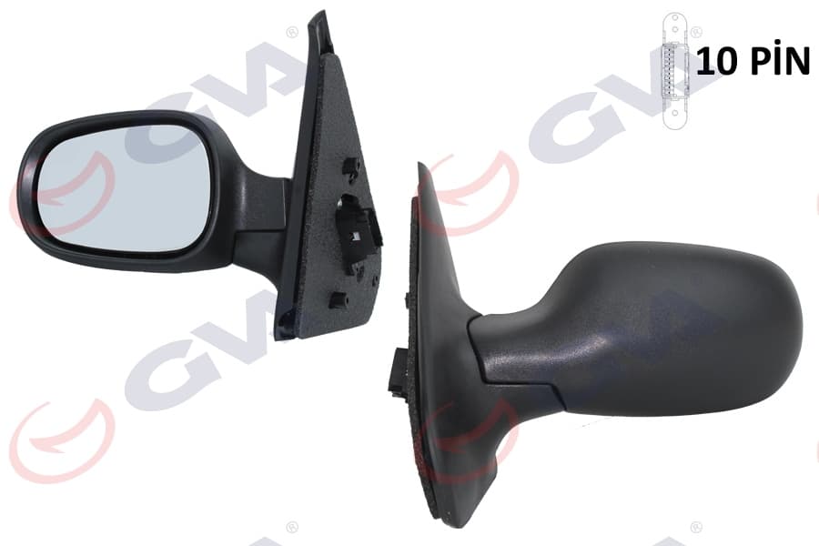 Diş Dikiz Aynasi Sol Symbol 00> Elektrikli Asferik 3 Fiş VM-136EHAL