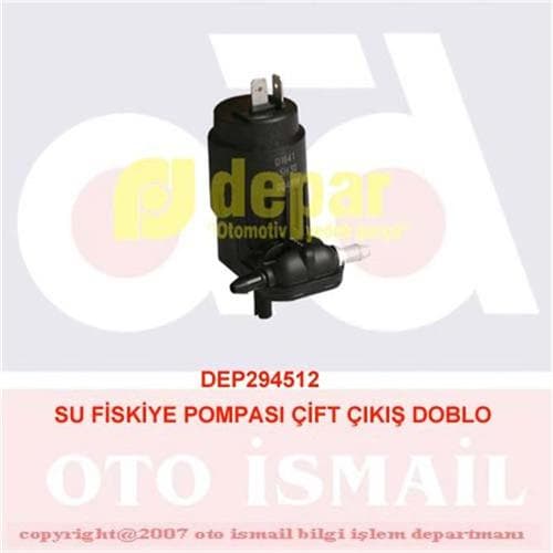 Su Fıskiye Pompası Çift Çikiş Doblo