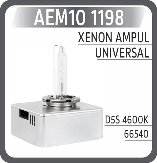 Xenon Ampul D5S 4600K