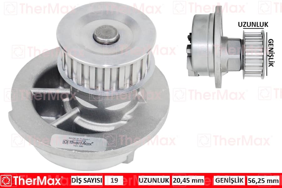 Devirdaim Astra F-Vectra A-Corsa A-B-Combo 94-01 1.2-1.4-1.6 PA442 T 90349239