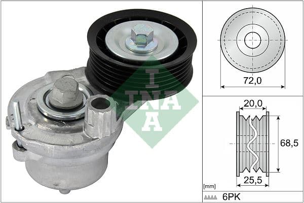 Alternator Gergi Rulmanı Komple Kütüklü A2.2 DM Captiva Antara