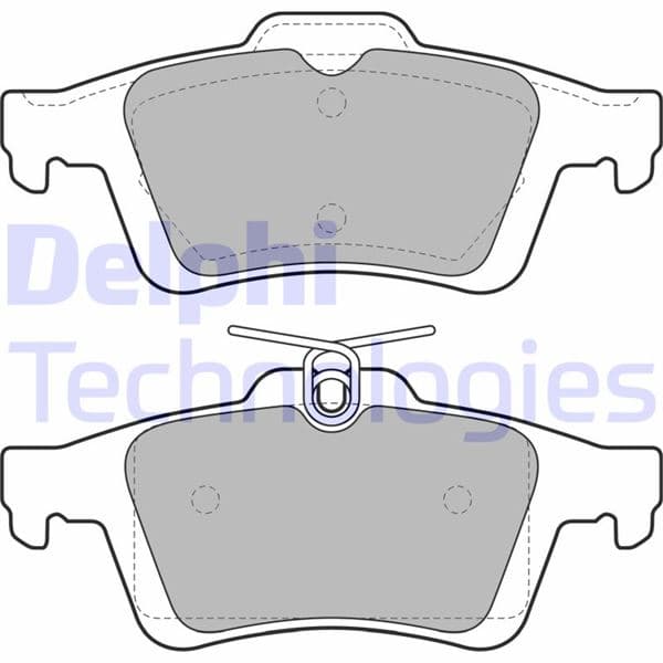 Arka Balata Focus II Cmax 03> Connect 02> Laguna III 07> Opel Vectra C 02> Signum 03> Citroen C5 08> Peugeot P508 10>18