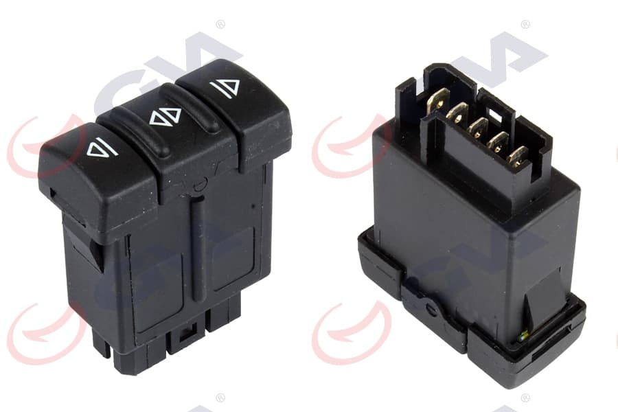Cam Açma Anahtarı Sol Renault 19 - Master Tekli
