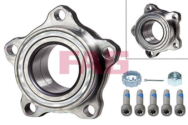 Ön Teker Rulmanı Alçak Tavan Transit V347-V348 2.2 TDCi-2.4 TDCi 06 > 45x117x57 Abs Siz 5 Bijon