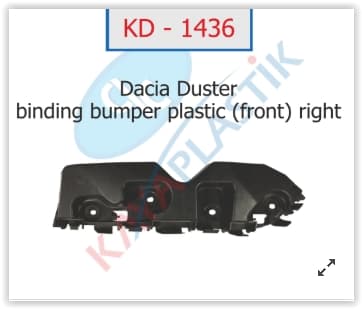 Ön Tampon Bağlantı Ayağı Sağ Dacia Duster