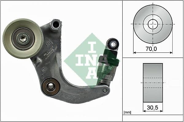 Alternatör Kayışı Otomatik Gergi Rulmanı Komple Honda Civic 1.6L R16A2 R16B1 R16B2 FD6 FB7 FC5 Ka Sa 06-22 / CRV 2.0L R20A2 RE5 Kasa 07-18