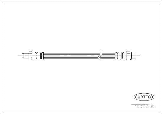 Fren Hortumu Arka Mercedes W201 W202 W124 W126 W140 R129