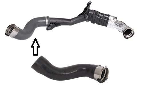 Turbo Hortumu Büyük Plastik Parça Hariç Clio IV-Dokker-Lodgy-Logan II-Sandero II-Duster 1.5 dCi 09 >