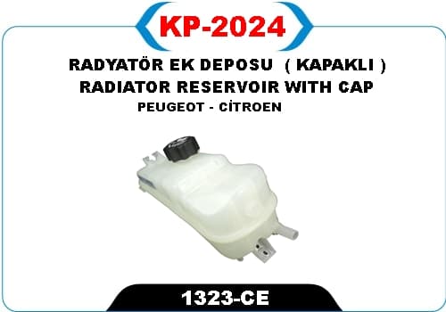 Radyatör Ek Deposu Kapaklı Peugeot - Citroen