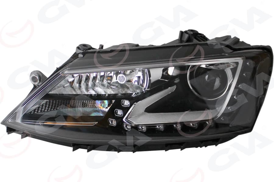 Far Ledli DS5 Ampullu Mercekli Motorlu Sol Jetta 15-17