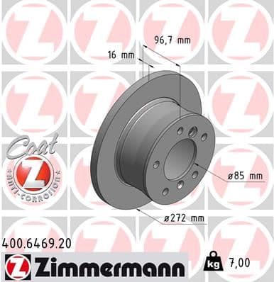 Fren Diski Arka Mercedes Sprinter B901>B904 . VW LT 28-35-46 Tek Teker