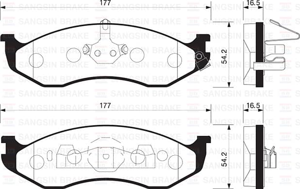 Ön Fren Balata Jeep Grand Cherokee I 4.0L 5.2L 91-99 . Wrangler 96-07
