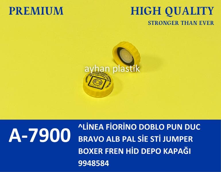 Fren Hidrolik Depo Kapağı Egea Linea Doblo III Fiorino 500L Ducato Boxer Jumper
