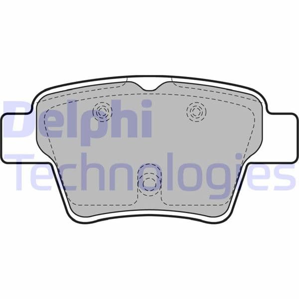 Arka Fren Balatası Peugeot P307 00> P307 SW 02> P307 CC 03> P207 06> Citroen C4 04>08> Küçük Tip