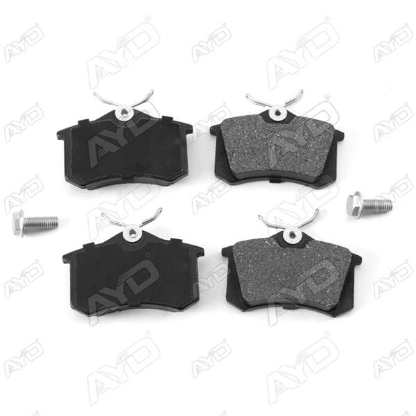 Arka Fren Balata Renault Clio 05> Kangoo 01> Laguna 96> Fluence 09> Megane 96> Citroen Berlingo 99> C2 C3 C4 03> DS4 11> Peugeot 307 00> 308 07> Partner 96>VW Polo Classic 95>01 Golf III-IV-Passat III