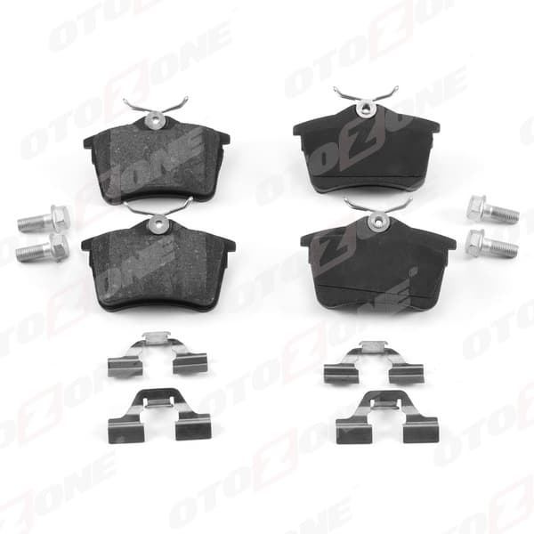 Arka Fren Balatası P307 00>09 P308 07>14 Partner 08> Partner Tepee 08> Berlingo 08> C4 04>16 Civat A Takımlı