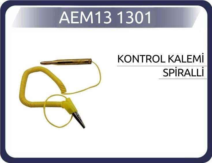 Kontrol Kalemi Spiralli