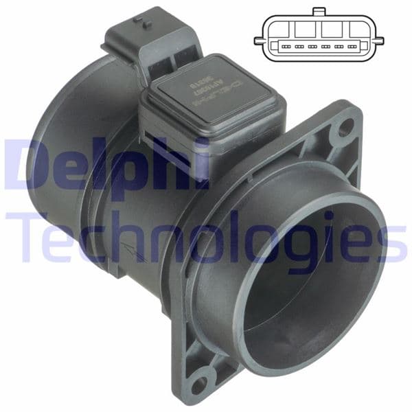 Hava Kütle Ölçer Debimetre Megane II 02>08 Kangoo II 08> SC Nic II 05>08 Master II 06> Qashqai 10>13 Vivaro A 06> Jimny 05> 1.5dCi 2.0dCi 2.5dCi