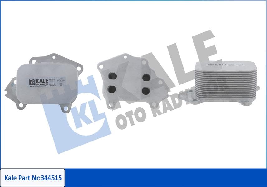 Yağ Soğutucu Petek Ford-Peugeot-Citroen Focus-Courier-Fiesta-206 208 301 308 307 2008 3008 Partner C 3 C4 Berlingo 02> 1.5-1.6 TDCi