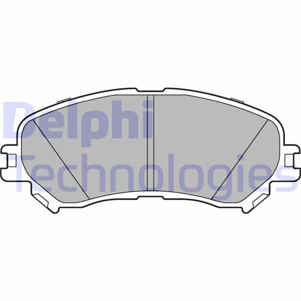Ön Fren Balatası Renault Megane IV 15> Scenic IV 16> Talisman 15> Espace V 15> 1.2TCe 1.3TCe 1.5dCi 1.6dCi