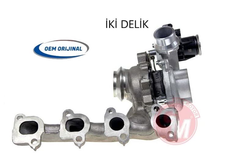 Turbo Şarj Manifoldlu Komple- 2.DELİK Clio V 19> Captur II 20> Megane IV 18> Kadjar 18> Express 21> 1.5 Blue dCi 95BG K9K E6 Orijinal Motor Çikmasi Garantili