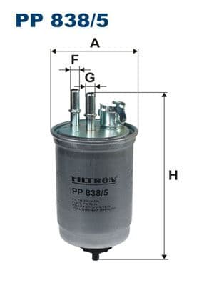 Mazot Filtresi Connect 1.8TDCI 75PS 02>05 Focus 1.8TDCI 75PS -90PS 01>05