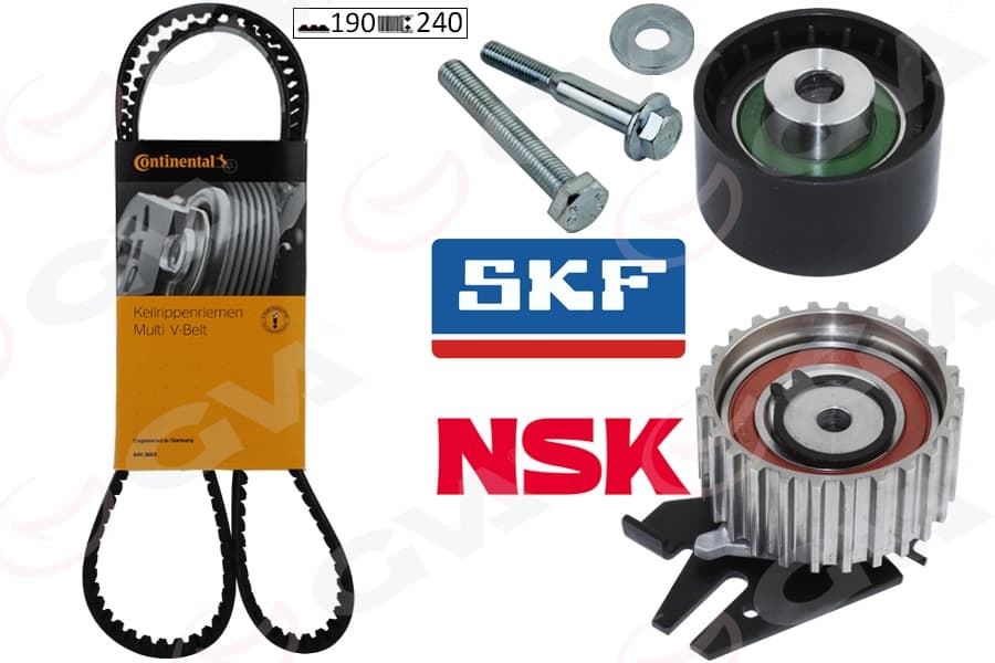 Eksantrik Gergi Kiti 190x240 Brava 96-01 -Bravo 96>DOBLO 01>MAREA 99-02 -İdea 04>1.9JTD K055500XS