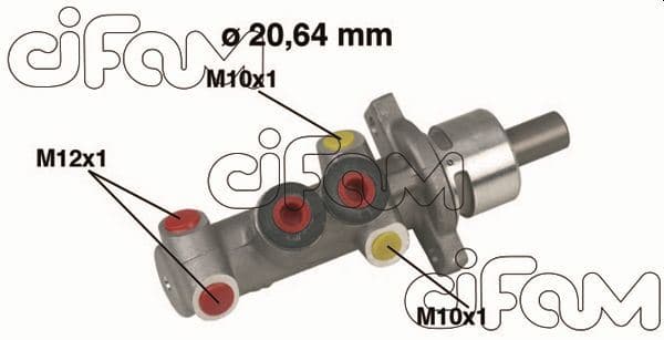 Fren Ana Merkezi Renault Clio II 98> Clio Symbol 00> Symbol II 08> 20.64 MM