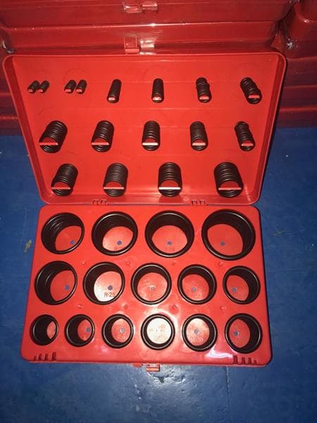 Oring Set Kırmızı Kutu Kalın