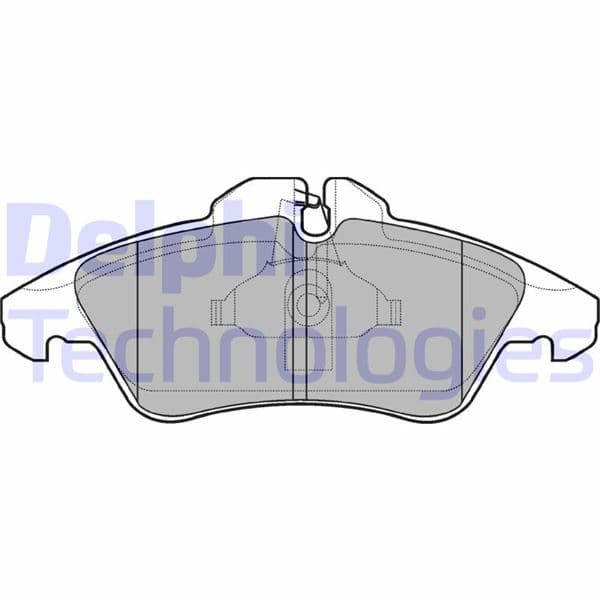 Fren Balatası Ön Mercedes W638 B901>B904 . VW LT 28-35-46