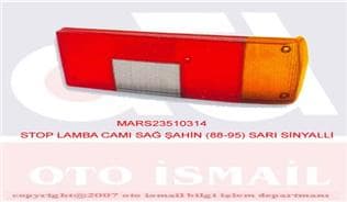 Stop Lamba Camı Sağ Sahin 88-95 Sarı Sinyalli