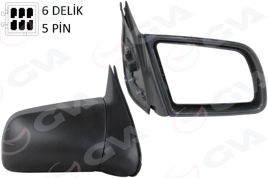 Diş Dikiz Aynasi Elektrikli İsitmali Sağ Vectra A 88>95