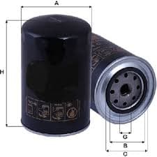 Yağ Filtresi İveco Yağ Filtresi ZP 514 W 8005-Op 592/4-Oc 308