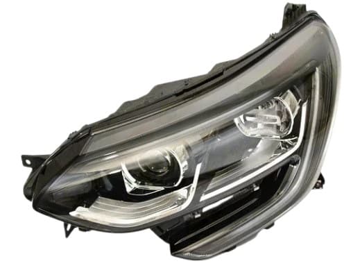 Far Sol Megane IV 16>20 Touch Model Siyah Çerçeveli Motorlu Led Ballast Montajli