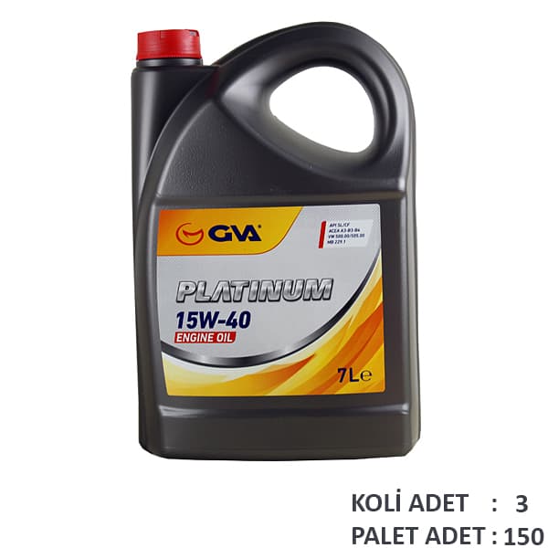 Motor Yağı 15W40 7 LT Platinum Mineral Api SL/CF
