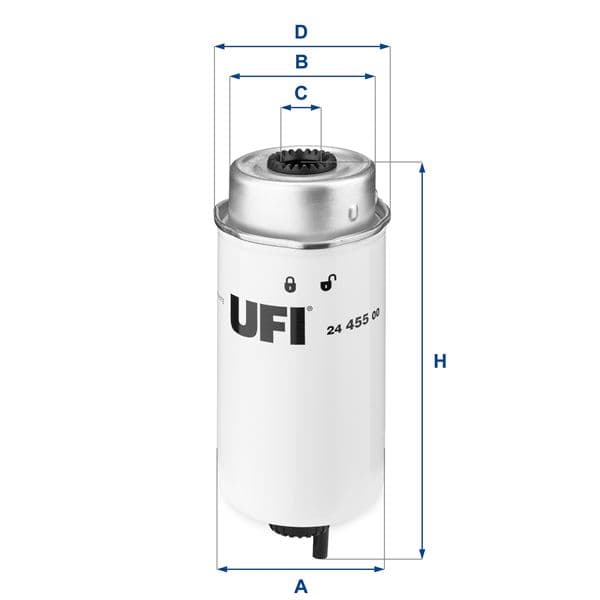 Yakıt Filtresi Transit V348-V347 2.2-2.4-3.2 TDCi 200PS 06>11 EURO4