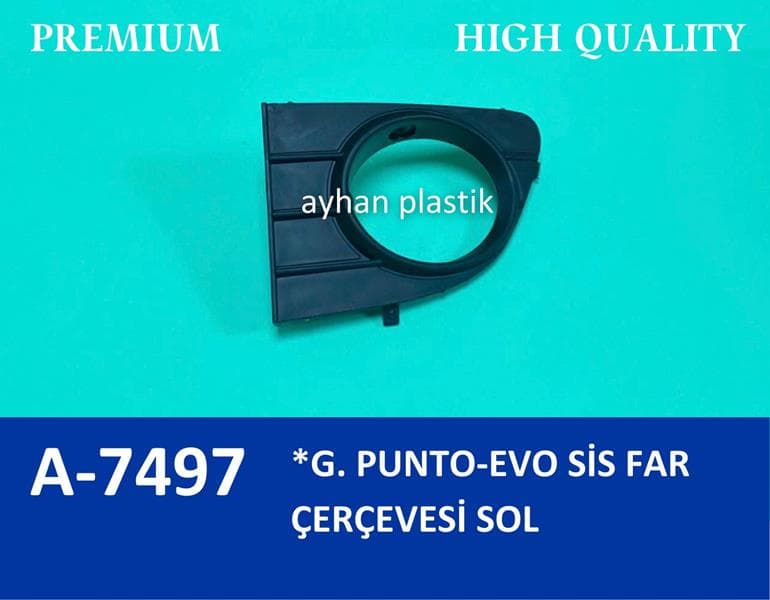 Sis Far Çerçevesi Kapağı Sisli Sol Grande Punto-Punto Evo