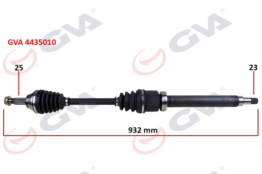 Ön Aks Komple Sağ Ford Focus I 1.4 16V-1.6 16V-1.8 16V-1.8TDCI 98>04 934MM