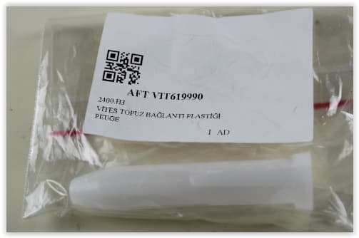 Vites Topuz Bağlantı Plastiği Peugeot Üniversal 10 Adet
