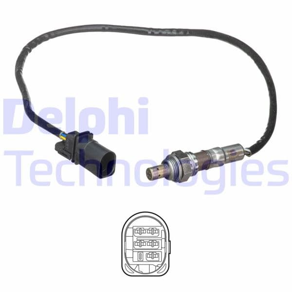 Oksijen Sensörü Fiat Doblo 10> Linea 09> Fiorino 09> 500 07> 1.3D MTJ 610mm