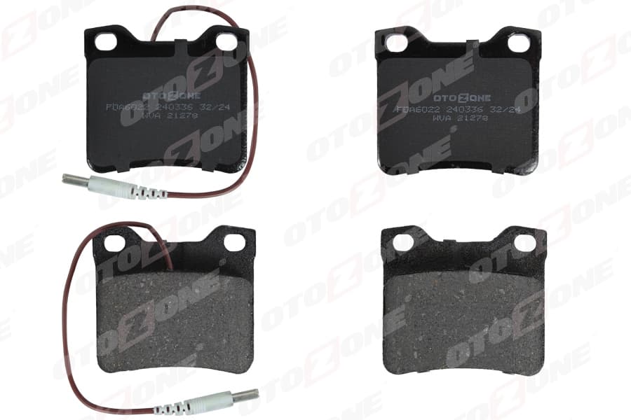 Fren Balatası Arka Mercedes W638 B901 B902 . Peugeot 406 605