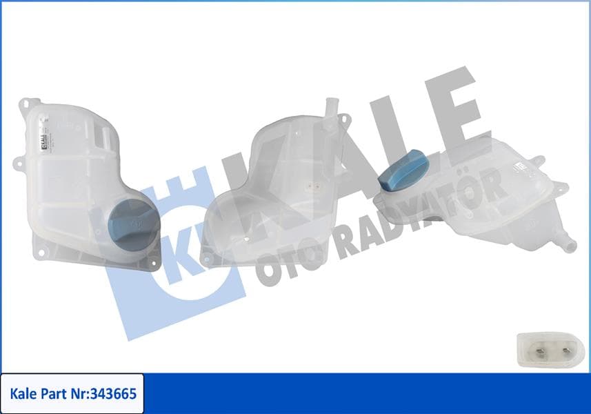 Genlesme Kavanozu Kapaklı Audi A4-A6 97-04 -Passat 00-05 -Superb Radyatör Ek Su Deposu